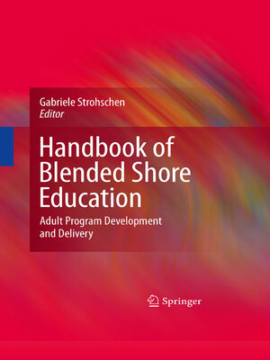 cover image of Handbook of Blended Shore Education